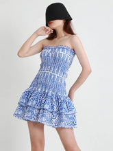 Forever Flourish Strapless Mini Dress